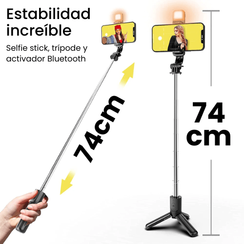 Tripode - Selfie Bastón 3 en 1