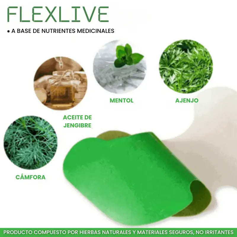 FLEXLIVE - Parche de Recuperación Natural