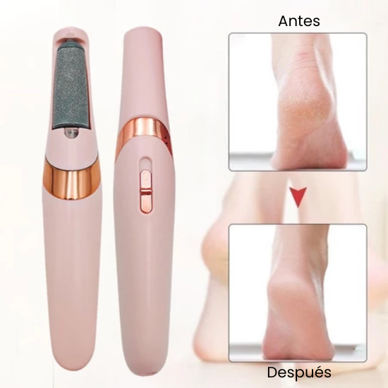Lima eléctrica portátil para pies - Eficaz contra callos resistentes