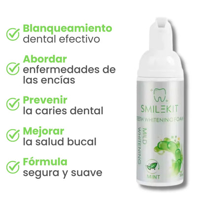 Pasta blanqueadora con ácido hialurónico 2 en 1 - Instant White™