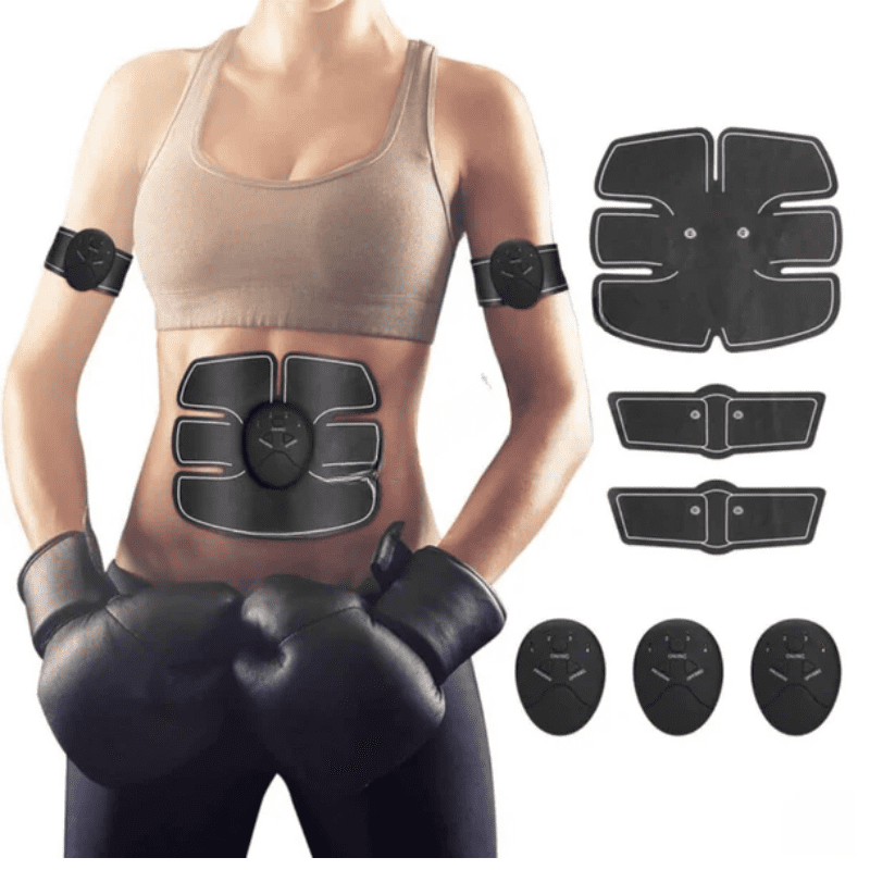 Electroestimulador EMS™ - Kit Abdominales, Brazos y Muslos