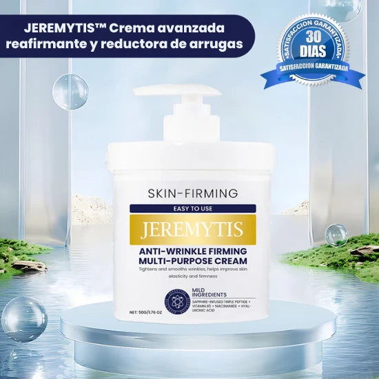 𝗝𝗘𝗥𝗘𝗠𝗬𝗧𝗜𝗦™ Crema avanzada reafirmante y reductora de arrugas: Restaura la elasticidad de la piel