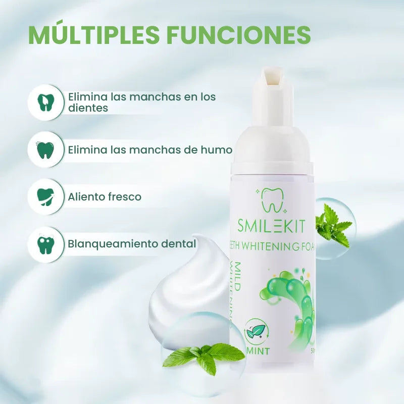Pasta blanqueadora con ácido hialurónico 2 en 1 - Instant White™